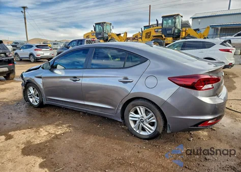 2020 Hyundai Elantra Sel z USA, uszkodzony, nr VIN 5NPD84LF2LH53611